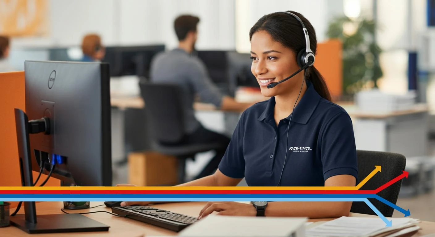 Customer support for AC service enquiries